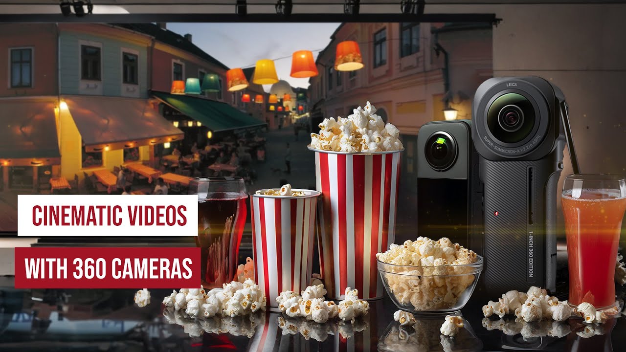 How to shoot CINEMATIC VIDEOS with 360 CAMERAS |  Insta360 X4 & ONE RS 1-INCH 360 in movies