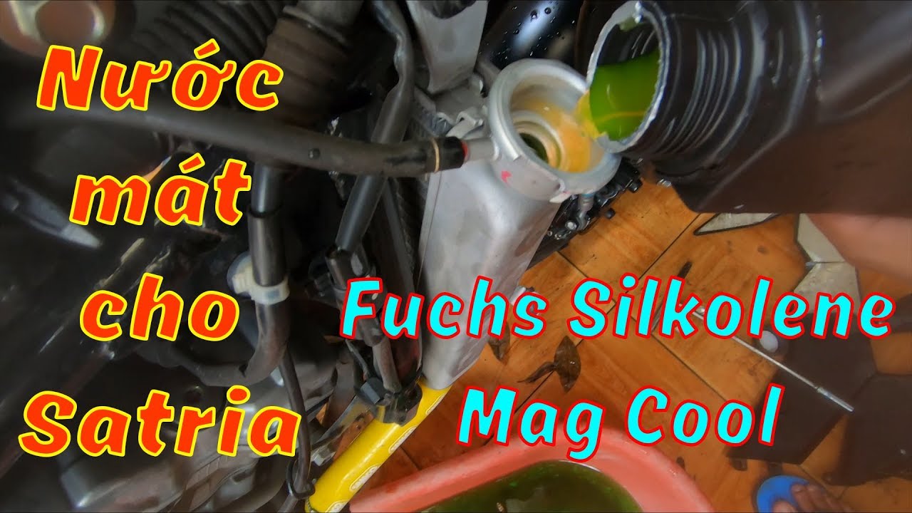 2 anh ngáo lần đầu thay nước mát cho Satria | Omega Trần