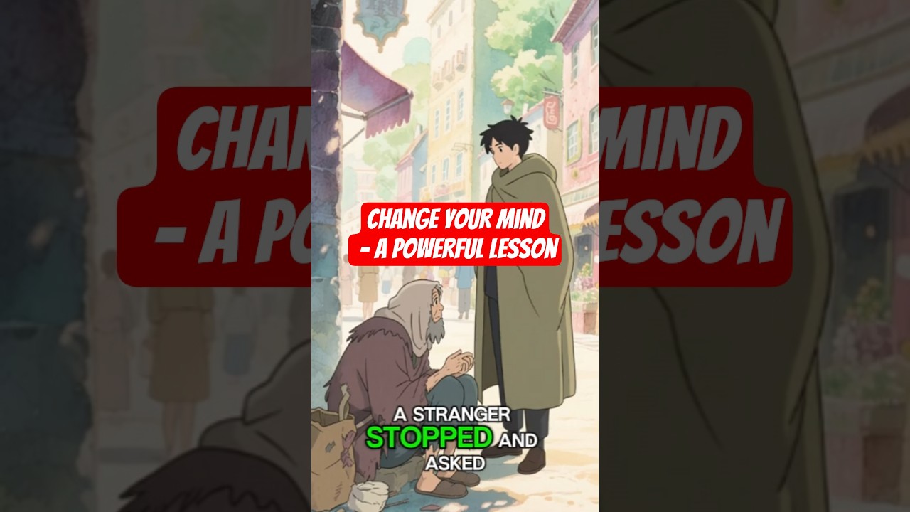 Change Your Mindset, Life Will Change 💡 | A Powerful Motivational Story #shorts  #animation #ghibli