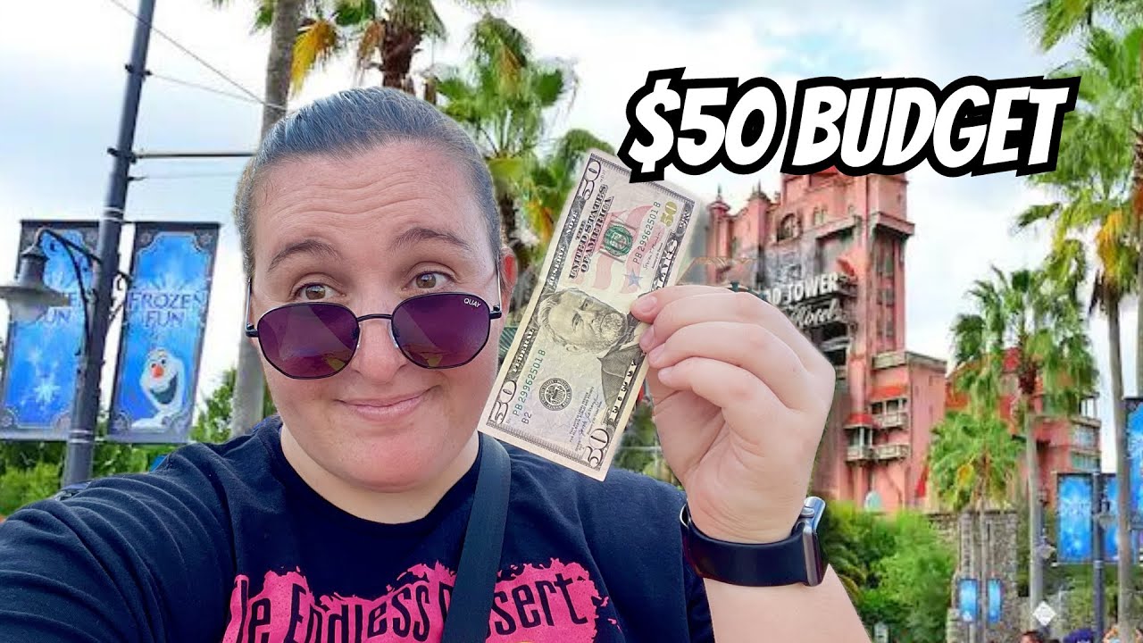 DISNEY WORLD ON A BUDGET- Spending $50 on food in Hollywood Studios