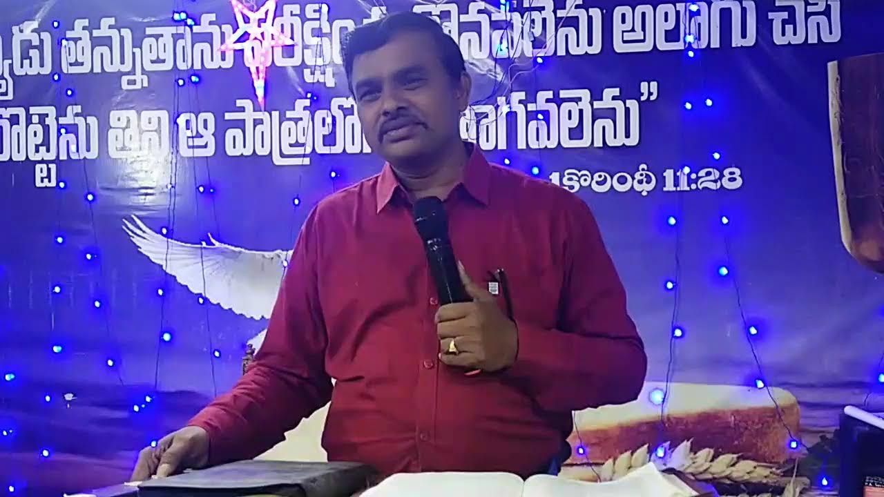 Sunday Worship Live 23-1-2022 at Chilakaluripet