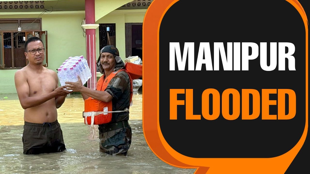 Manipur continues to suffer from inundation due to floods #manipurflood