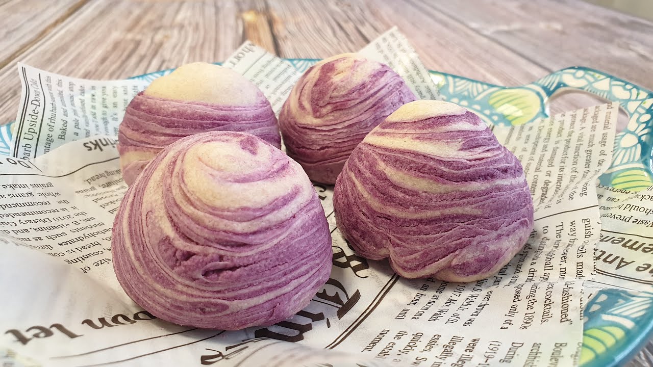 Thousand Layer Mooncake - Taro