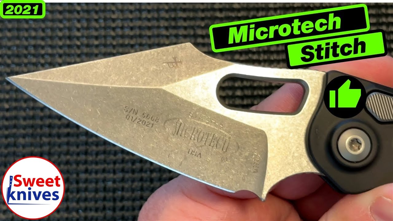 Microtech Stitch Automatic Knife Review - Awesome Knife