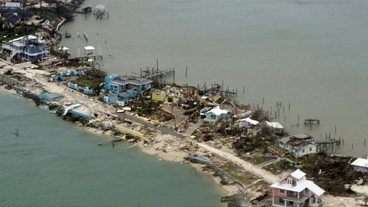Aerial images show devastation caused by Hurricane Dorian in the Bahamas | AFP