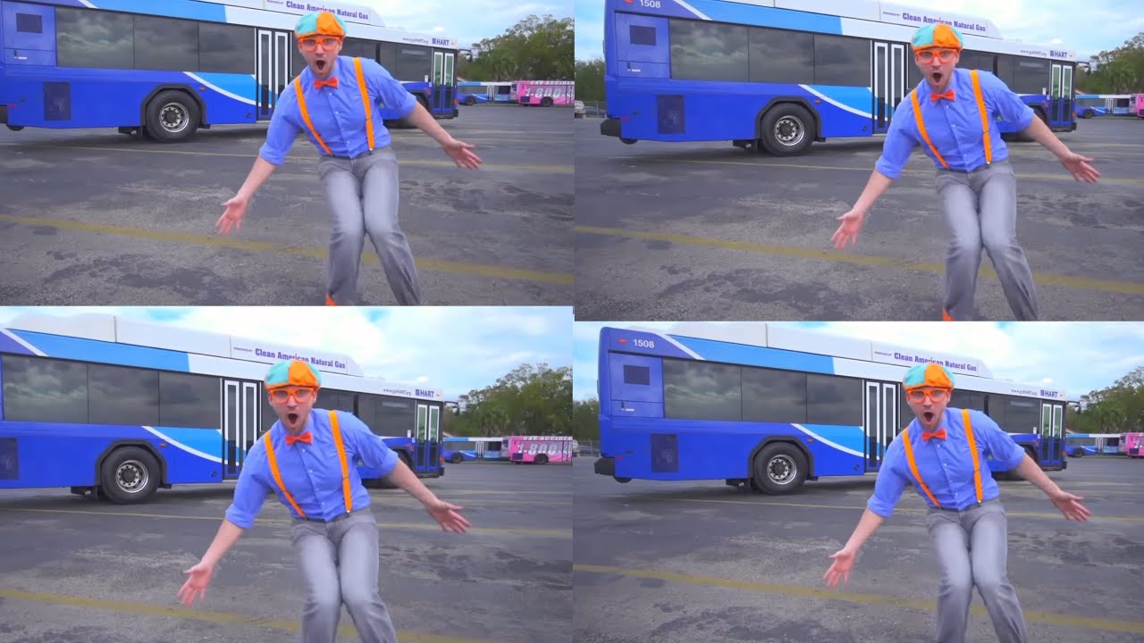 Blippi 4 Frames INTRO LOGO EFFECT ( Sponsored by: Gamavision Csupo Effect)