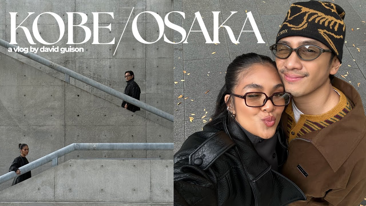 Kobe/Osaka Vlog 🇯🇵 Prenup Shoot & Japan Haul