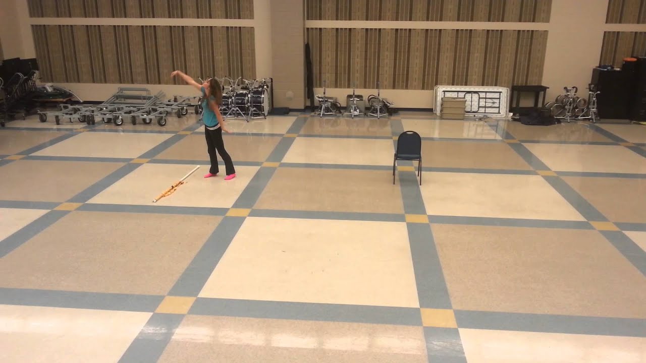 Lindsey Hull 'Interplay' winter guard audition.