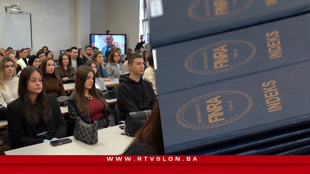 Upriličen svečani prijem za 160 brucoša Univerziteta FINra Tuzla - 03.10.2024.