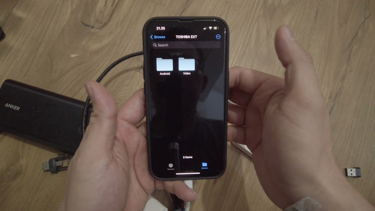 Iphone 13 Pro support external Harddisk (HDD) 1 - 4 TB