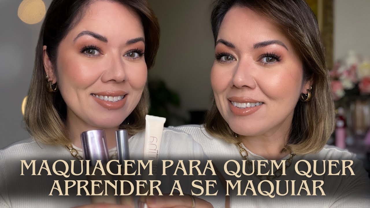 MAKE SIMPLES ELEGANTE PERFEITA PARA PELE MADURA E PÁLPEBRA GORDINHA!