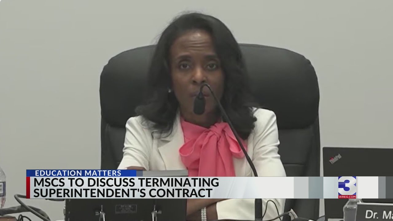 Parents show mixed-emotions on terminating MSCS Superintendent