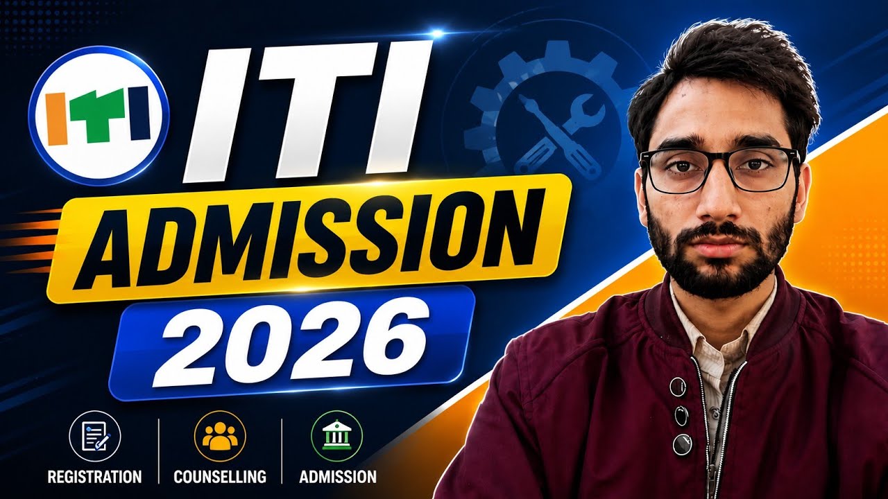 ITI Admission J&K 2026 Online Registration | JKDSD Complete Process