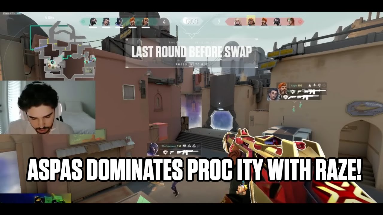 MIBR aspas MVPs and Dominates PRO CITY | Raze Gameplay Valorant Highlights