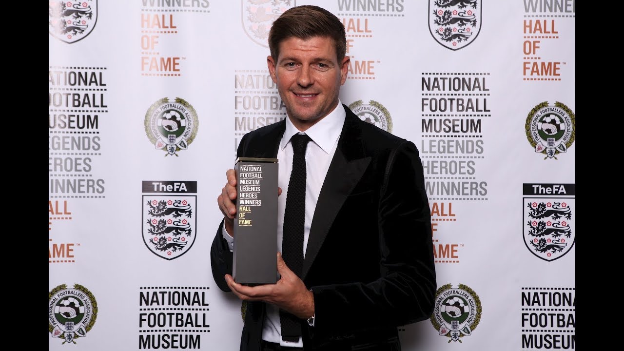 National Football Museum Hall of Fame 2017 - Steven Gerrard