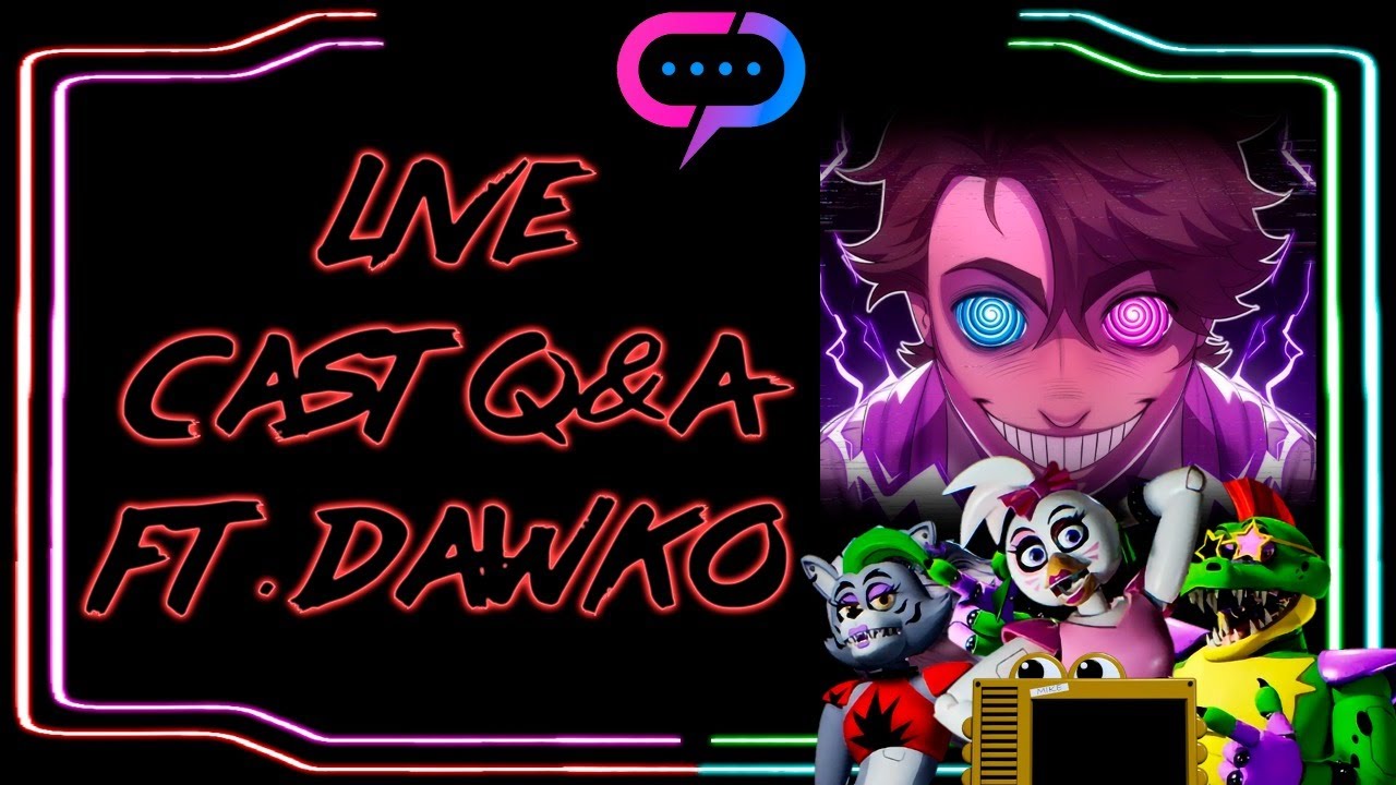 FNAF: Security Breach Q&A w/ voices of Roxy Wolf, Glamrock Chica, Monty Gator & DreadUnit