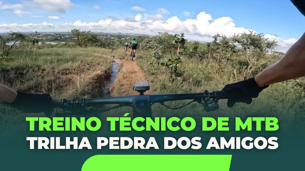 Treino Técnico de MTB no XCO da Pedra dos Amigos 🚵🔥 (Pesado!)