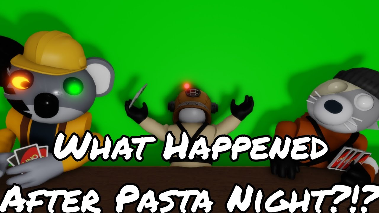 What Happened After Pasta Night?!? / Roblox Piggy Animation (Meme)