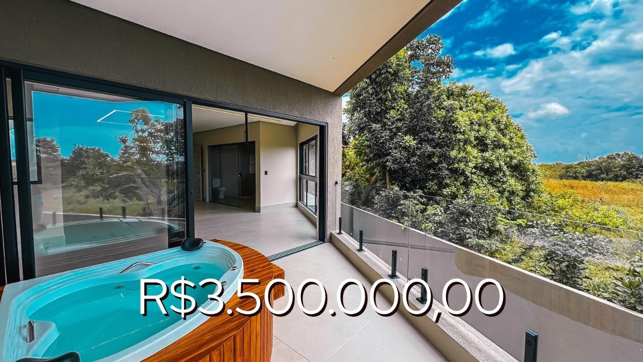 Casa de Alto Padrão com 430m² e 4 Suítes no Condomínio Green Park em Maceió
