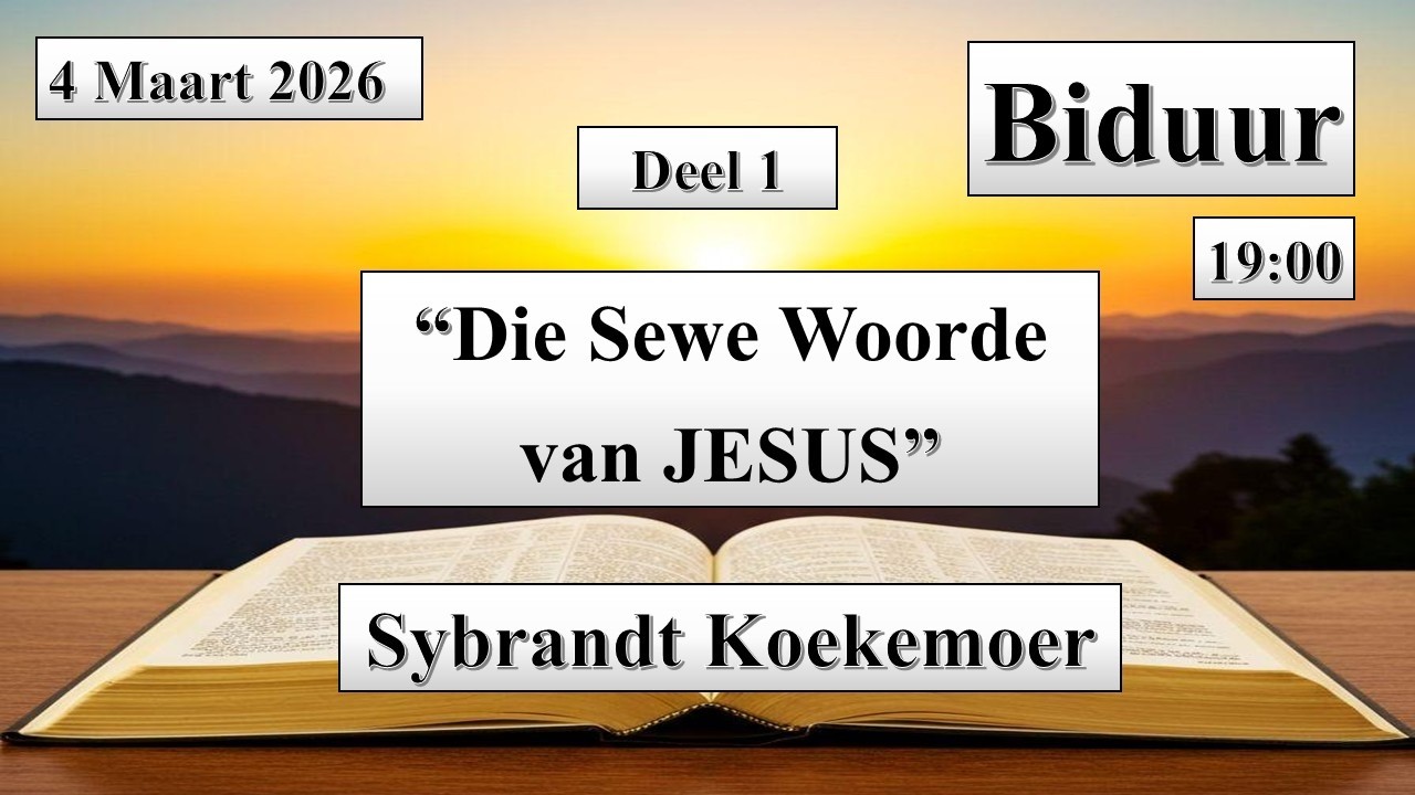 Biduur ~ 4 Maart 2026 ~19h00 ~ 