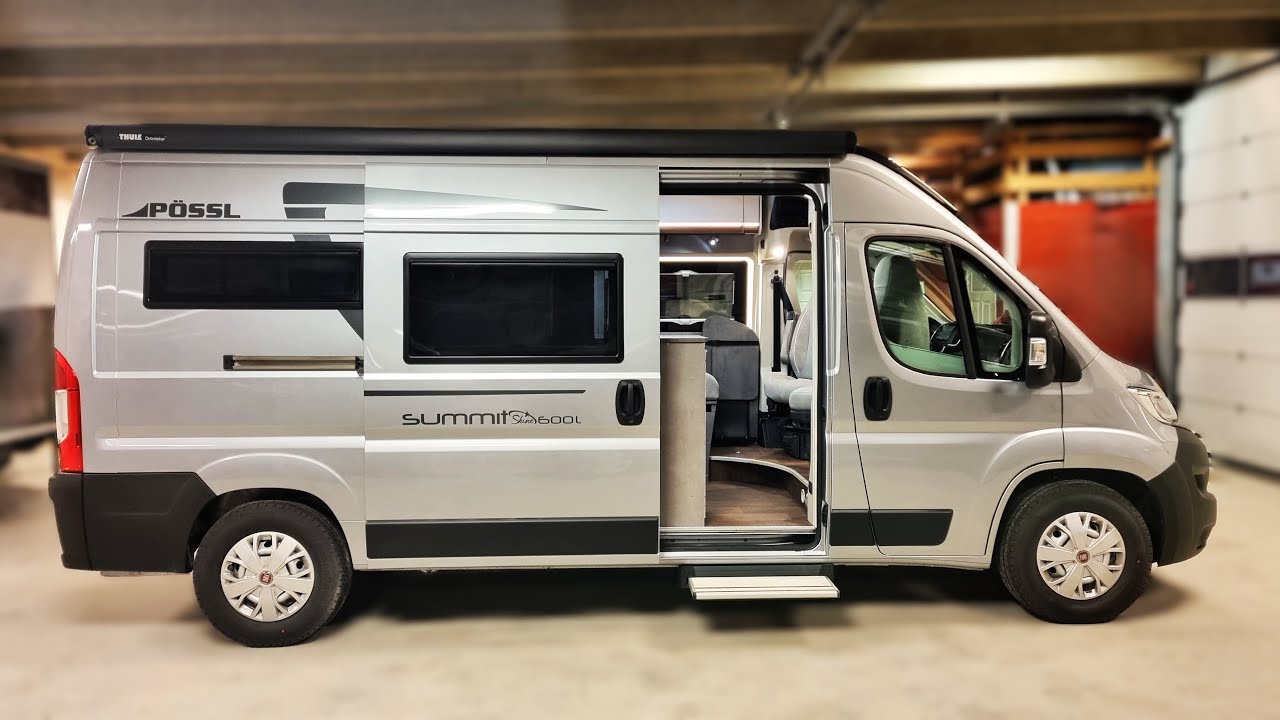 Luxury Campervan Has The BEST Bathroom and Automatic Transmission | New Pössl Summit Shine 600 L