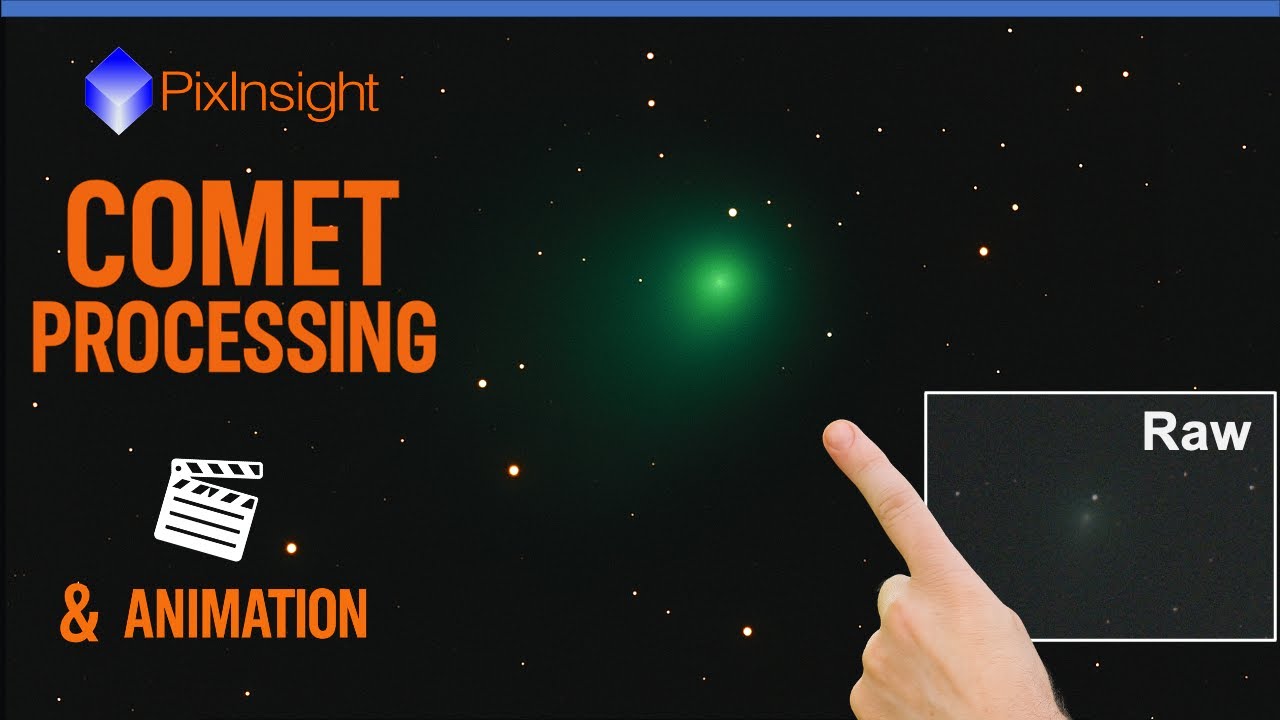 Processing Images of a Comet in PixInsight (Full Beginner Workflow) - C/2025 R2 (SWAN)