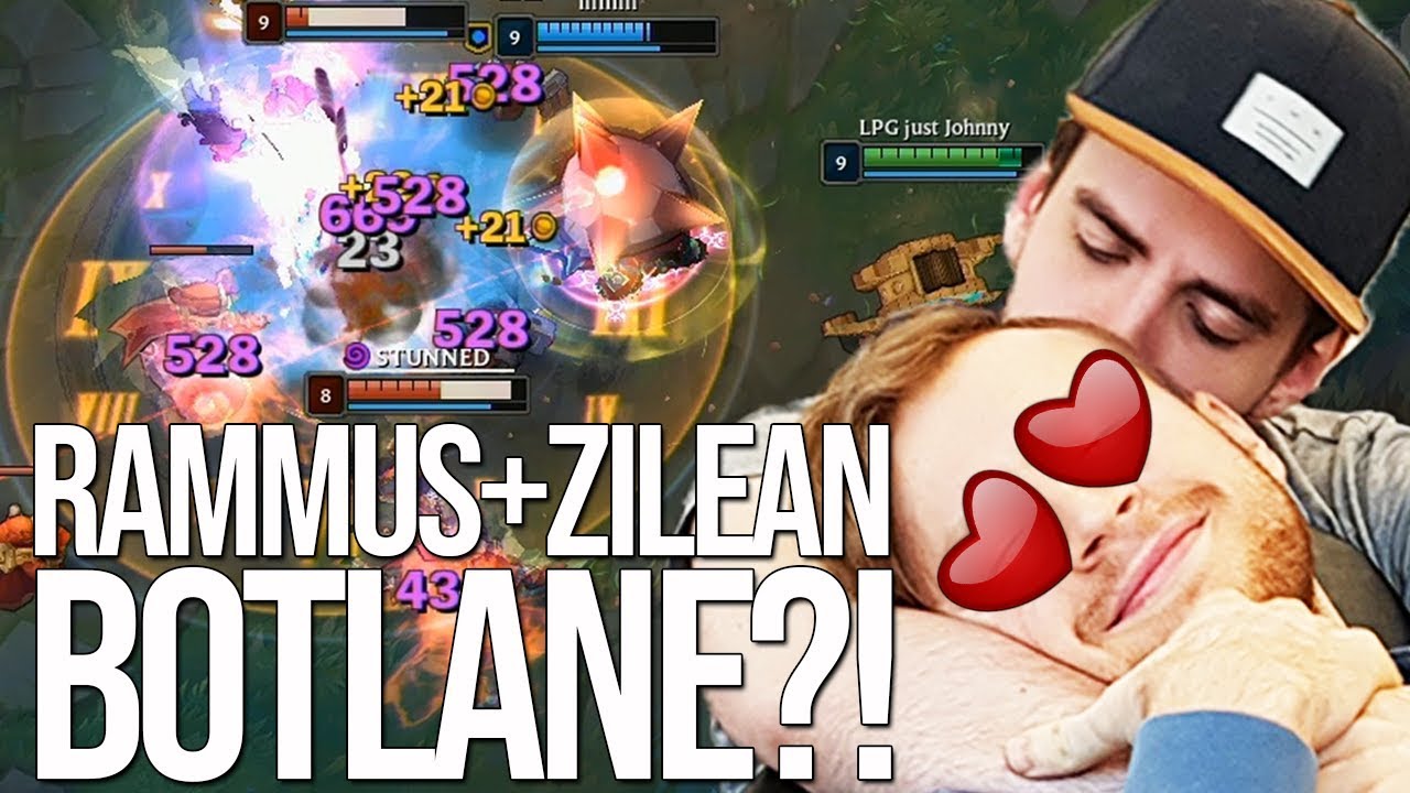Rammus Zilean Botlane mit Maxim! | Durchgelacht / Pros spielen