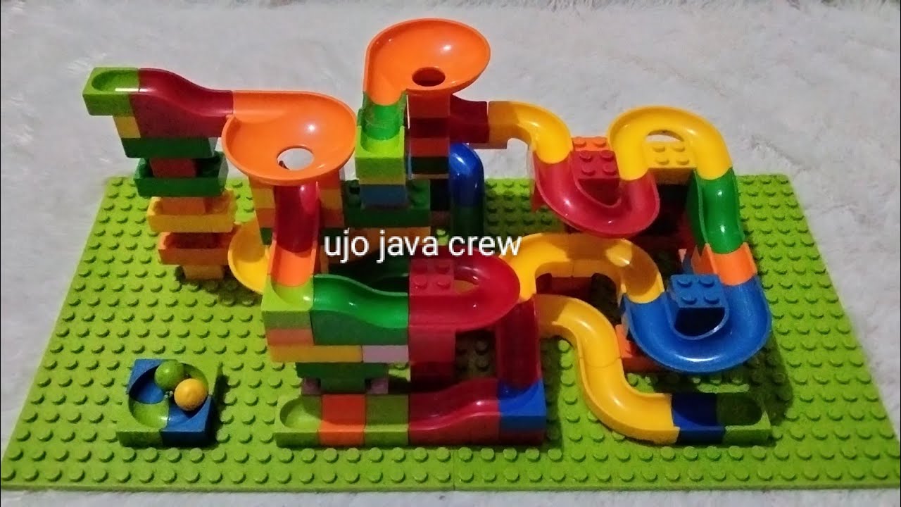 Small Ball Slide With Two Tracks from Lego  // 15