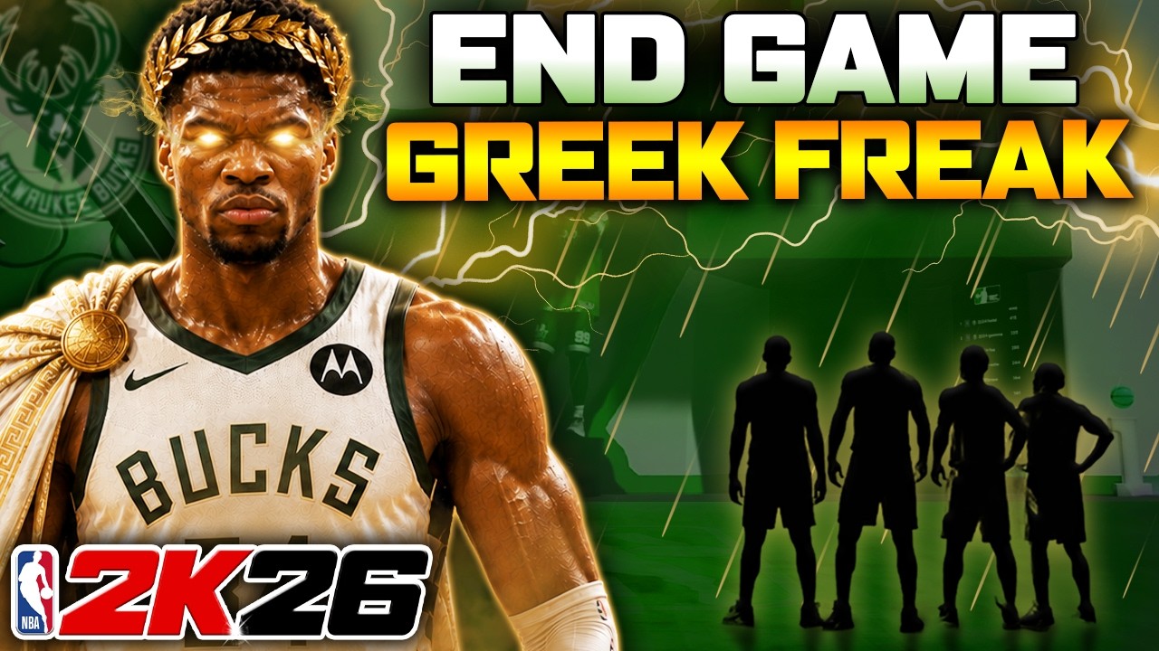 My Realistic 6&rsquo;11 Giannis Build Reached FINAL FORM and Became the GREEK FREAK in the Rec (NBA 2K26)