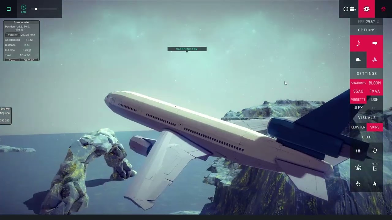 plane crash game?