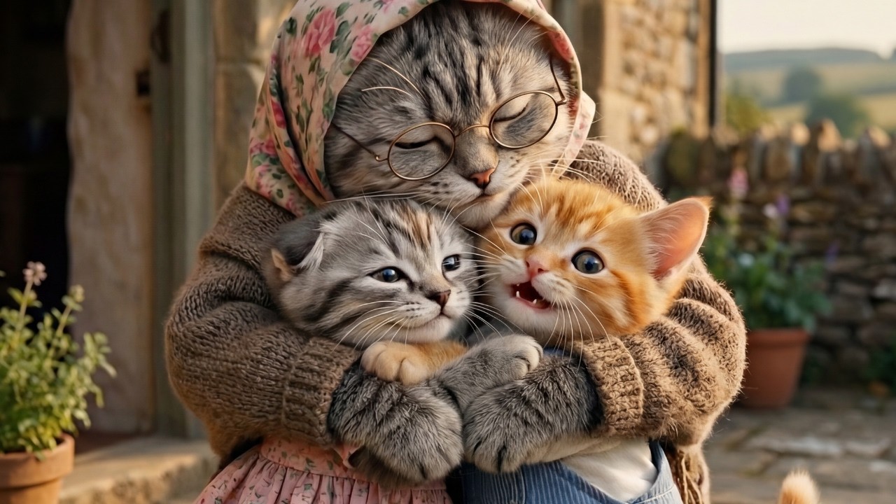 What Did the Kittens Find in the Attic? | Harvest Festival at Grandma’s House