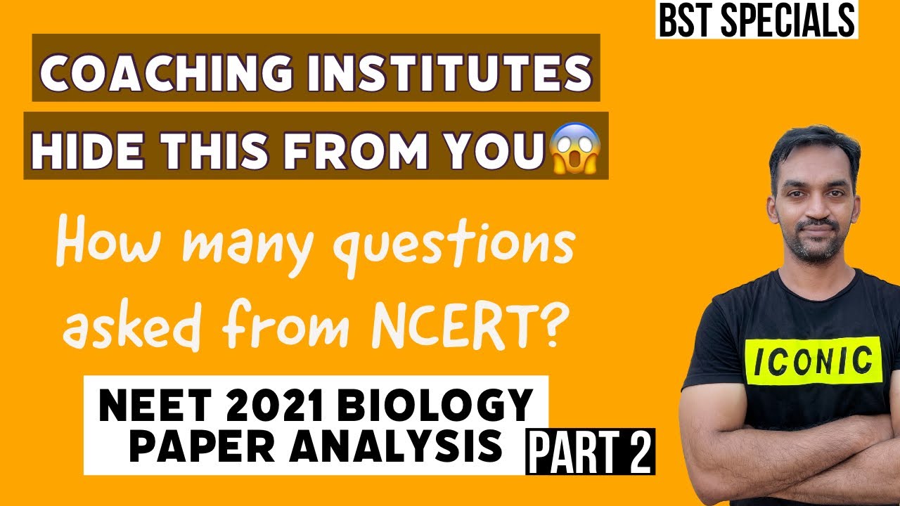 NEET 2021 Biology Paper Analysis | Part 2
