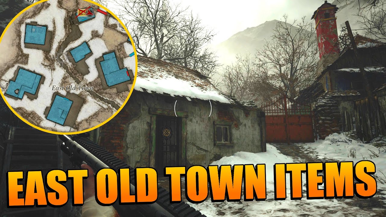 Resident Evil 8 Village East Old Town Items | How To Clear Area | Grenade Launcher, Treasure & More