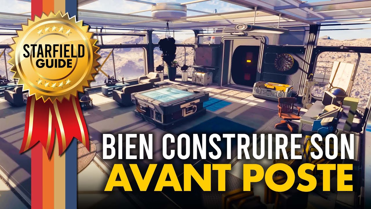 Starfield : Cette FONCTION peut créer des dinguerie ! 💥 Comment BIEN CONSTRUIRE un AVANT POSTE