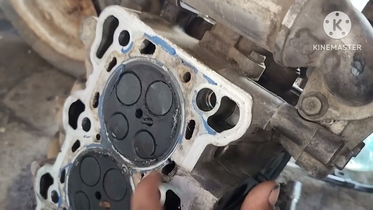 Hyundai xcent#timing#chain fitting#head gasket#head wall lapping#engine knocking black smoke#takala