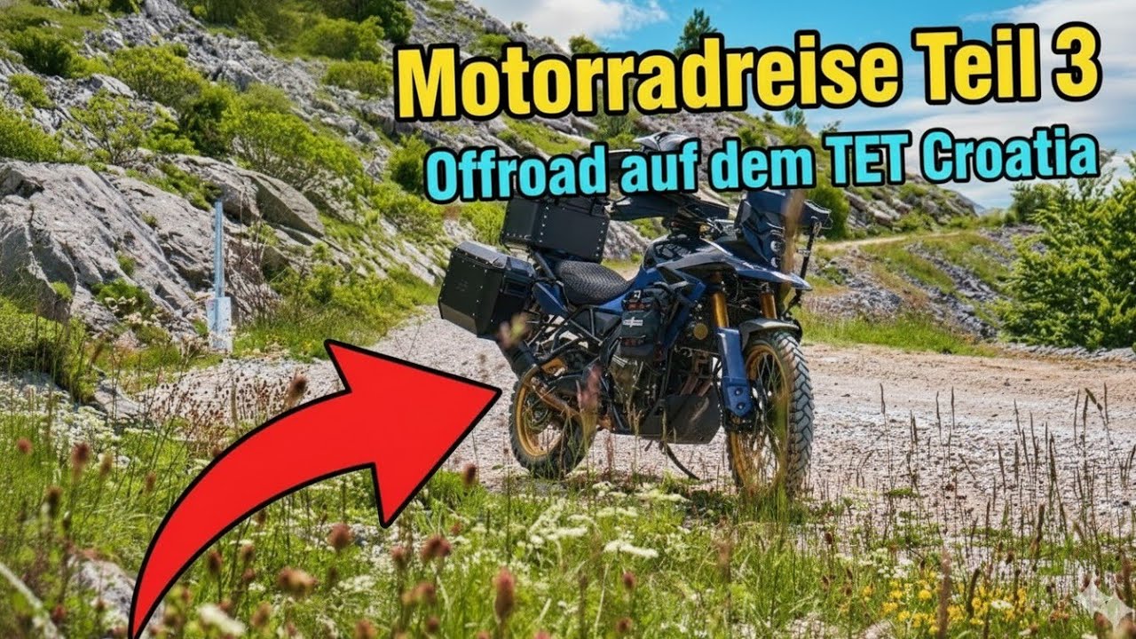 Motorrad Reise Teil 3 - TET Croatia - Mali Alan - Küstenstraße