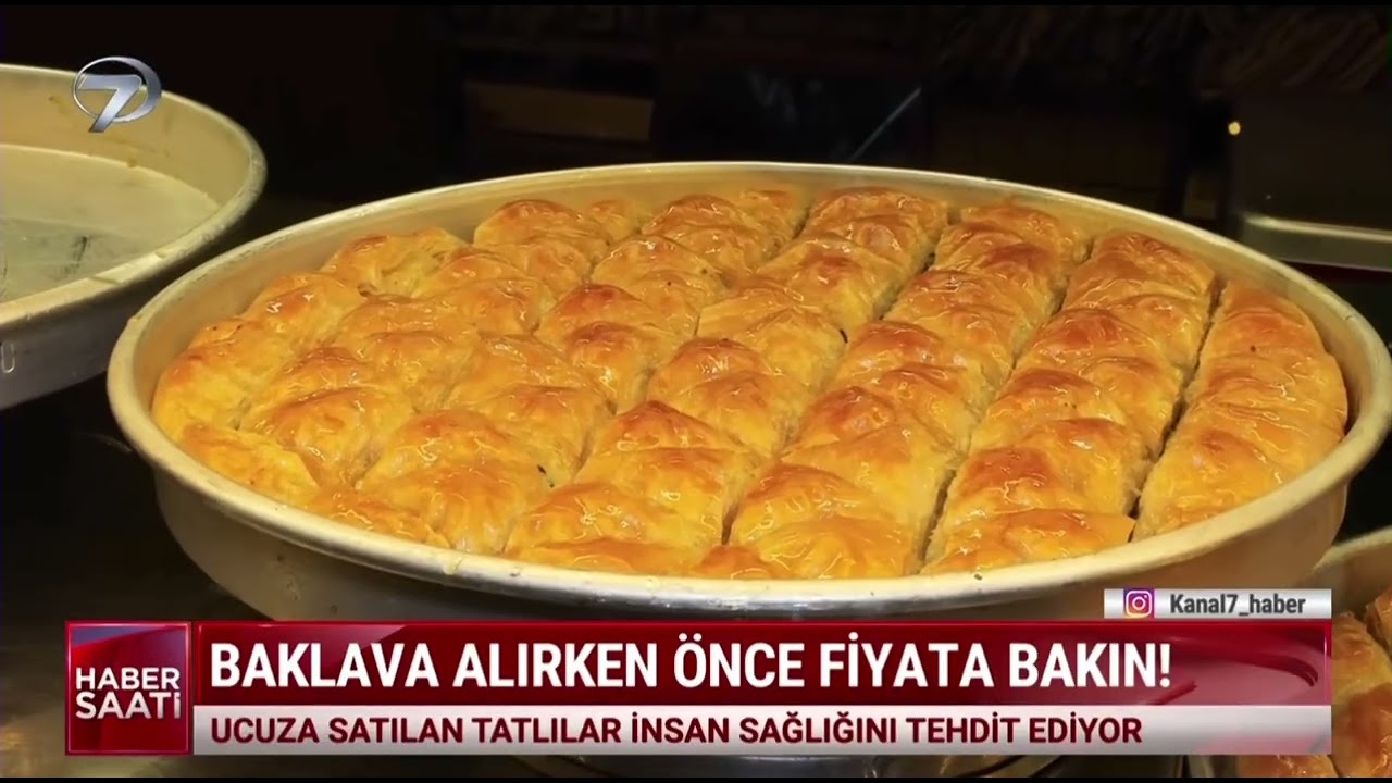 Baklava alırken dikkat!