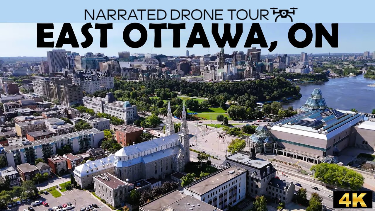 ✨ East Ottawa, Ontario 🌳 4K Drone  ✈️