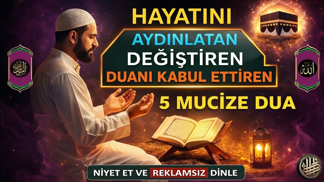 🤲 SALI DUASI – YENİ HAFTAYA BEREKETLE BAŞLA, DUALARIN KABUL OLSUN – NİYET ET VE DİNLE