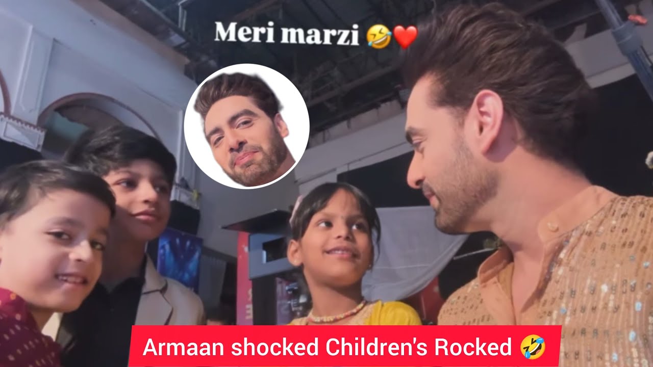 Armaan Shocked 😲 Children's Rocked🤭🤣| 
