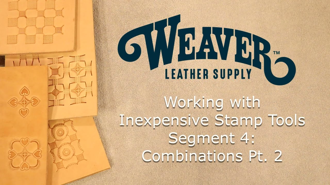 Inexpensive Leather Stamping Tools, Segment 4: Combinations Pt. 2
