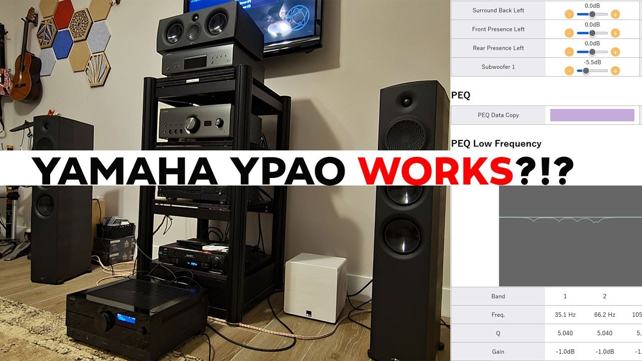 Yamaha YPAO Room Correction Finally Works?!?