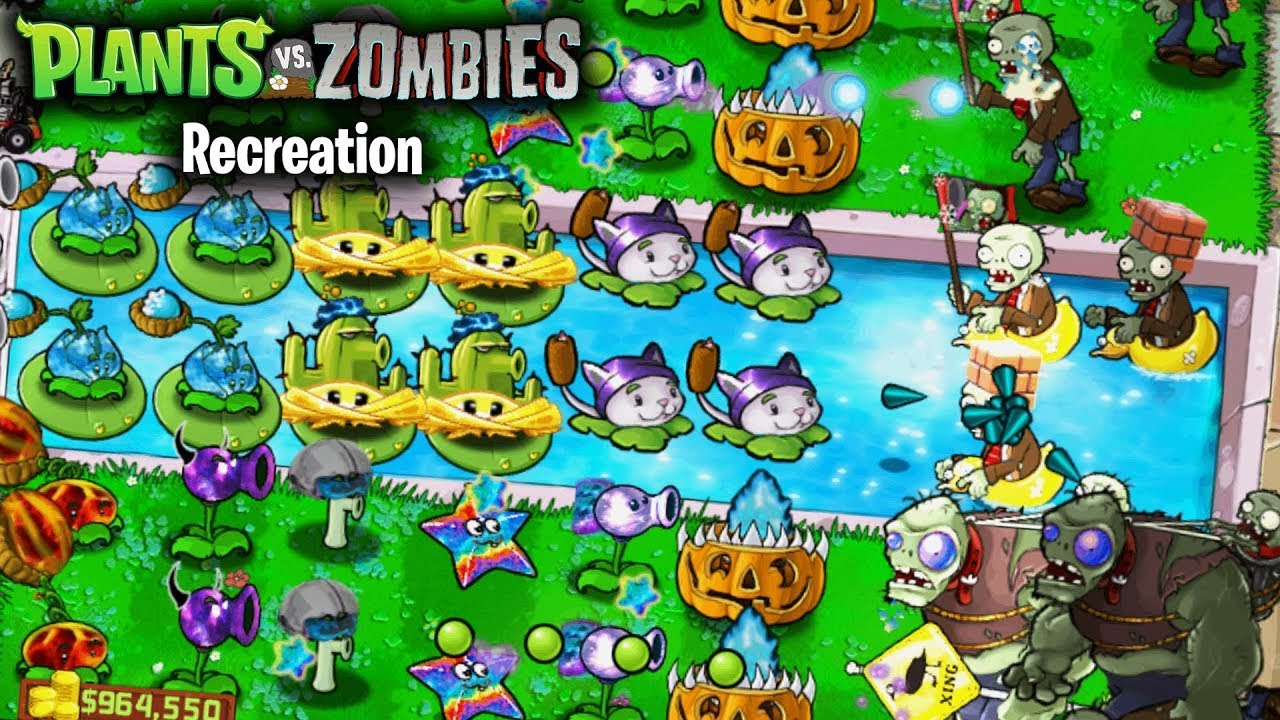 Plants vs. Zombies Recreation Mod Gameplay