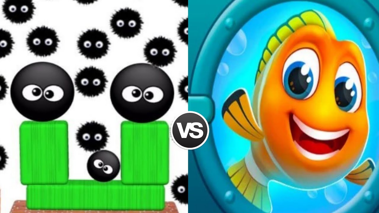 Hide Ball Brain Vs Save The Fish Gameplay Walkthrough Challenge Double Pull The Pin Max Level!