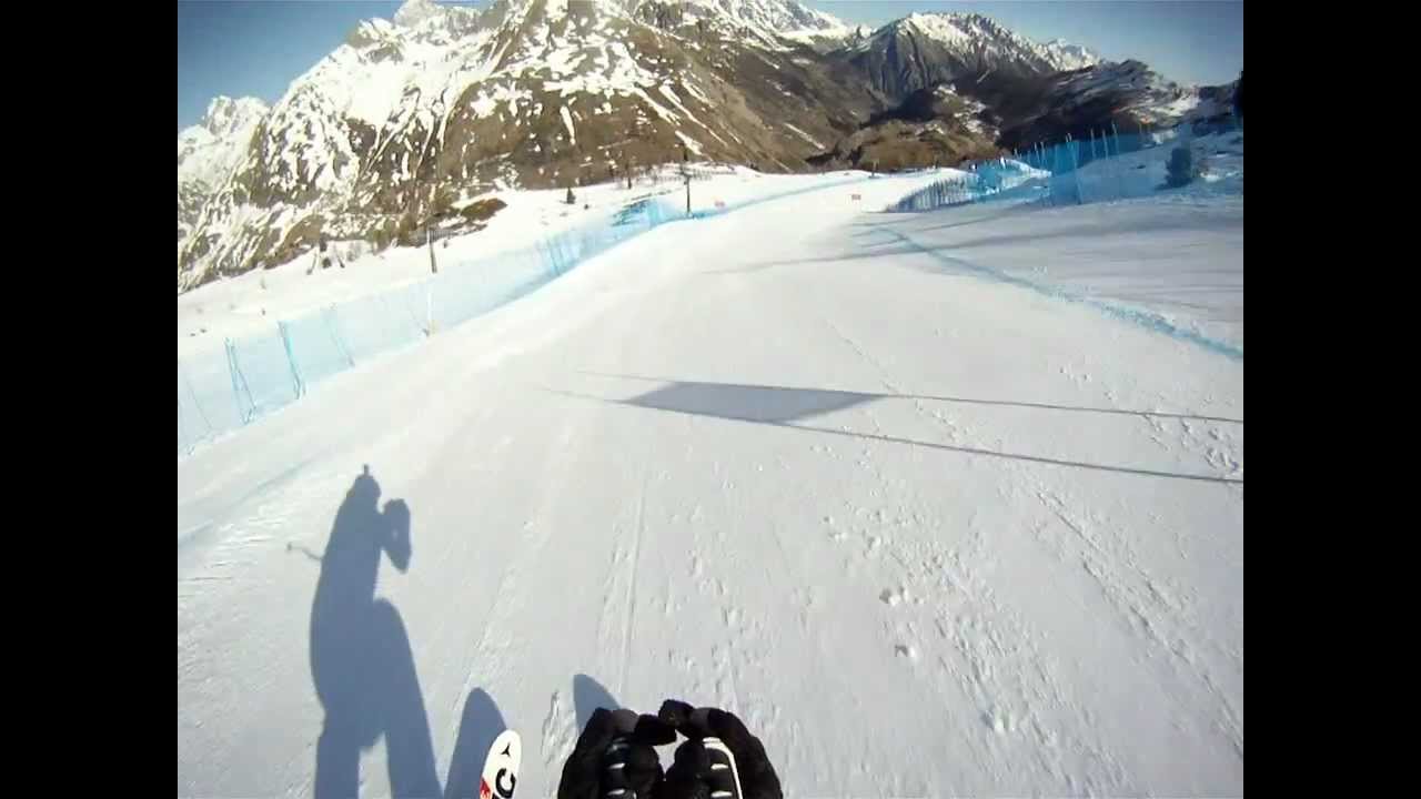 DownHill La Thuile - European Cup Finals Alpine Skiing 2012