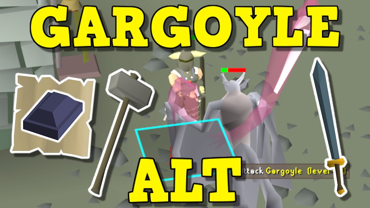 Is It Worth Making A GARGOYLE ALT? | The Ultimate Gargoyles Guide OSRS