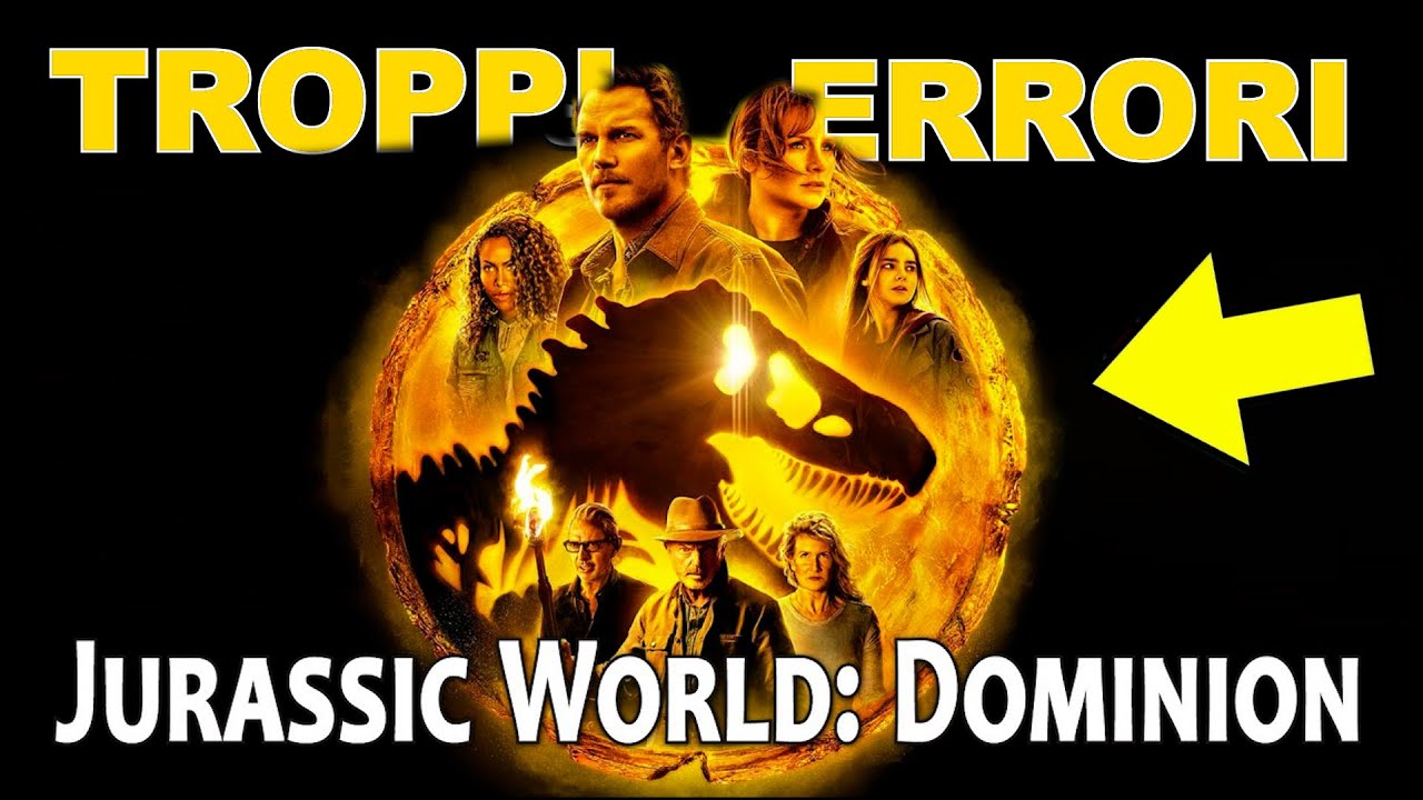 100 ERRORI STUPIDI di "Jurassic World - Il dominio " CHE DEVI VEDERE