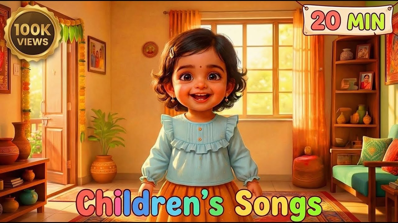 குழந்தை பாடல்கள் | NON-STOP 20 MIN | Children's songs |