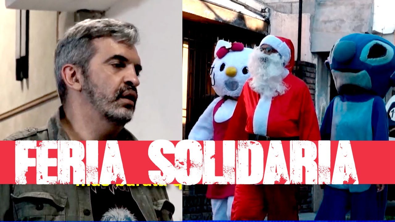 NAVIDAD, CRISIS Y FERIA SOLIDARIA - PAPÁ NOEL LLEGÓ A LA FERIA DEL TRUEQUE - Informe de Ciccioli