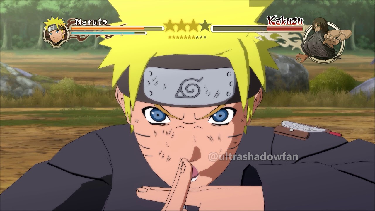 Naruto Storm 2 but with Ed Edd 'n Eddy sound effects